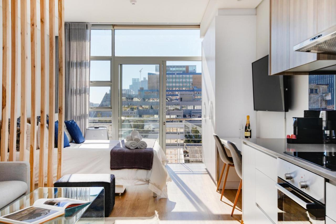 Backup-Powered Trendy Ny City Apartment At Table Mountain Kaapstad Buitenkant foto